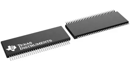 Produktfoto 1 von Texas Instruments Transceiver-IC 16 LVTTL LVTTL, 650 Mbit/s Oberfläche 16 Elem./Chip, TSSOP 64-Pin