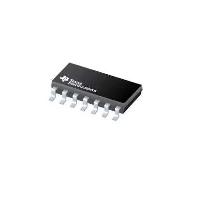 Produktfoto 1 von Texas Instruments Operationsverstärker Oberfläche 1.3 MHz SOIC, biplor typ. 15.5 V, biplor typ. 4.5 V, 14-Pin
