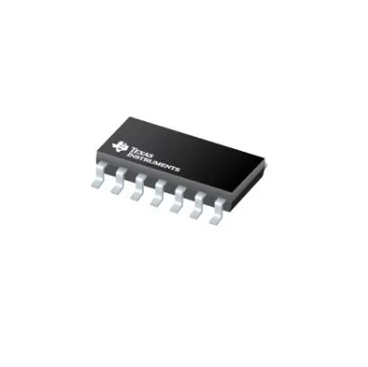Produktfoto 1 von Texas Instruments Operationsverstärker Oberfläche 1.3 MHz SOIC, biplor typ. 15.5V, biplor typ. 4.5 V, 14-Pin
