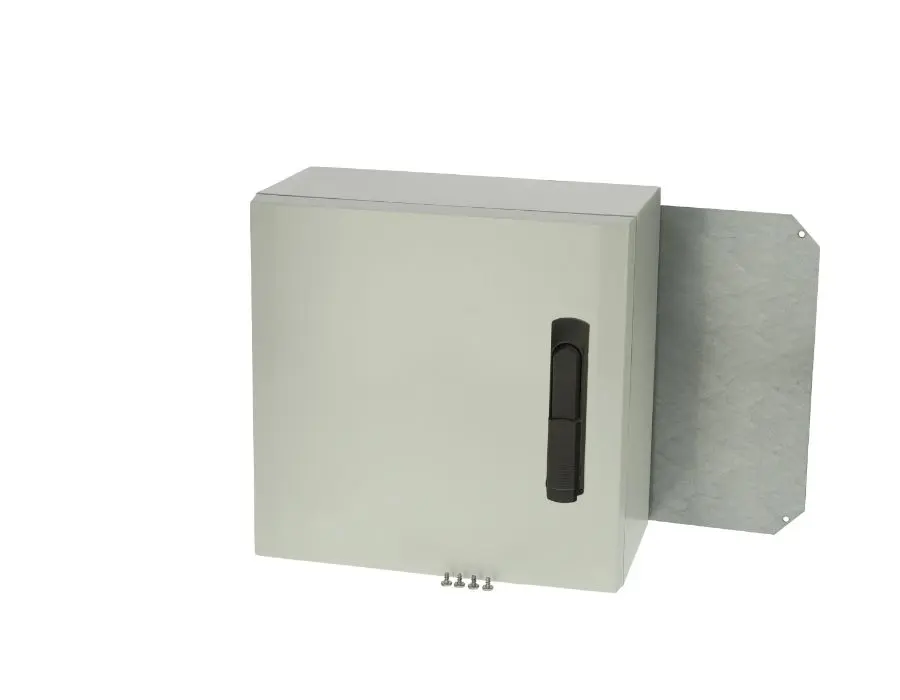 Produktfoto 1 von Fibox ARCA 404021S Polycarbonat Wandanschlusskasten Hellgrau IP66, HxBxT 400 mm, 400 mm x 210 mm
