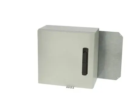 Produktfoto 1 von Fibox ARCA 404021S Polycarbonat Wandanschlusskasten Hellgrau IP66, HxBxT 400 mm, 400 mm x 210 mm