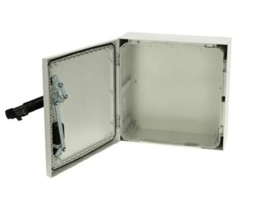 Produktfoto 1 von Fibox ARCA 505021S Polycarbonat Wandanschlusskasten Hellgrau IP66, HxBxT 500 mm, 500 mm x 210 mm