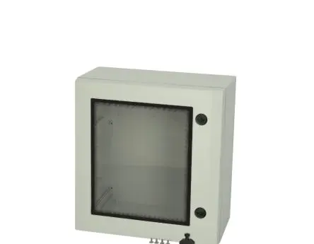 Produktfoto 1 von Fibox ARCA 505021W Polycarbonat Wandanschlusskasten Umschlag: Klar Transparent, Hellgrau IP66 Transparente Tür, HxBxT