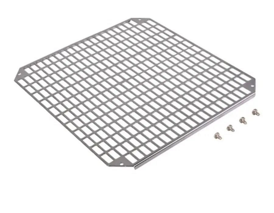 Fibox Galvanisierter Stahl Montageplatte, 250 mm Serie ARCA x 250 mm