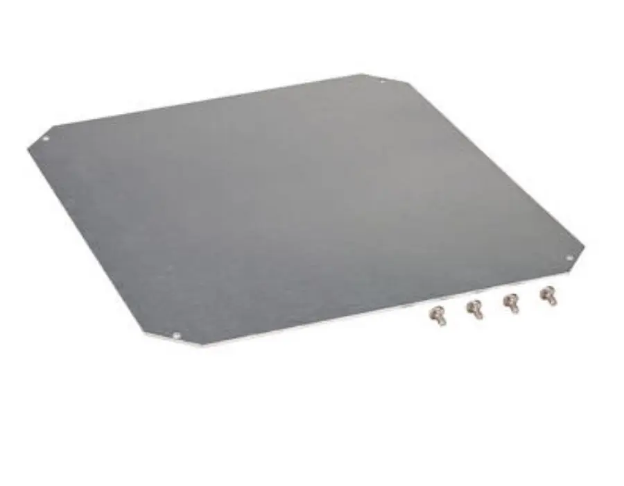 Fibox Galvanisierter Stahl Montageplatte, 350 mm Serie ARCA x 2 mm