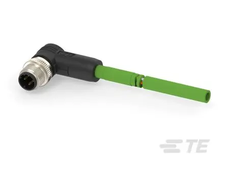 Produktfoto 1 von TE Connectivity TAD14245101-005 Cat5e Ethernet-Kabel, 5 m, Grün Abgeschirmt, Aussen ø 6.65 mm Außen-ø , Polyurethan