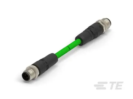 Produktfoto 1 von TE Connectivity TAD14741111-020 Cat5e Ethernet-Kabel, 2 m, Grün 4 Abgeschirmt Geschirmt, Aussen ø 6.5 mm Außen-ø ,