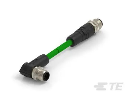 Produktfoto 1 von TE Connectivity TAD14845101-001 Cat5e Ethernet-Kabel, 0.5 m, Grün Abgeschirmt, Aussen ø 6.65 mm Außen-ø , Polyurethan