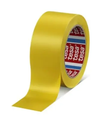 Produktfoto 1 von Tesa 60760 Trassierband Gelb Selbstklebend, Stärke 0.15 mm, 50mm x 33 m