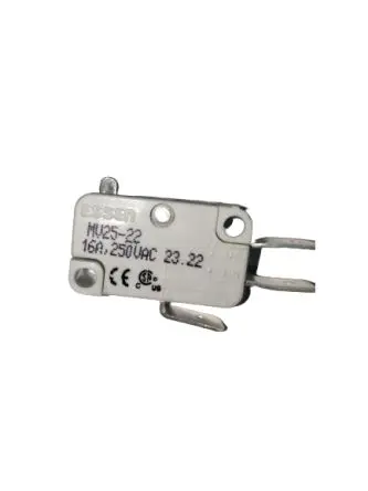 Produktfoto 1 von RS PRO Mikroschalter Stößel-Betätiger Schnellverbindung, 1-poliger Umschalter, 250 V ac, 220 V dc, 16A IP40 200g -55 °C