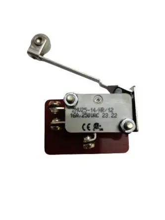 Produktfoto 1 von RS PRO Mikroschalter Hebel-Betätiger Schraube, 2-poliger Umschalter, 250 V ac, 220 V dc, 16A IP40 100g -55 °C - 85 °C