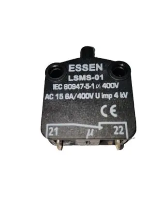 Produktfoto 1 von RS PRO Mikroschalter Langer Nachlauf-Betätiger Schnellverbindung, 1-poliger Umschalter, 400 V ac, 220 V dc, 6A IP40 600g
