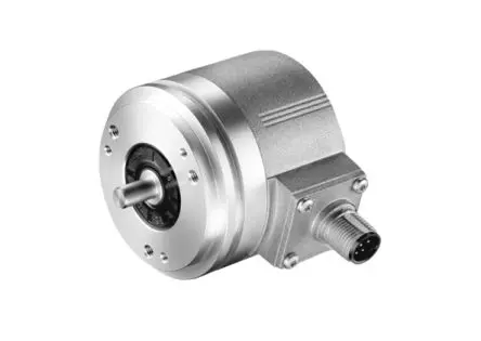 Produktfoto 1 von Baumer EIL580-SY Inkrementalgeber Inkremental 3600 Impulse/Umdrehung/U, 30V, 6000 U/min, TTL/HTL Vollwelle mit Ø 6 mm