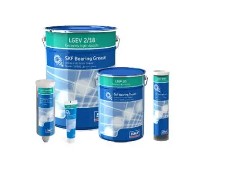 Produktfoto 1 von SKF SKF LGEV 2 Mineralöl Fett Schwarz -10 °C bis 120 °C, Eimer 18 kg