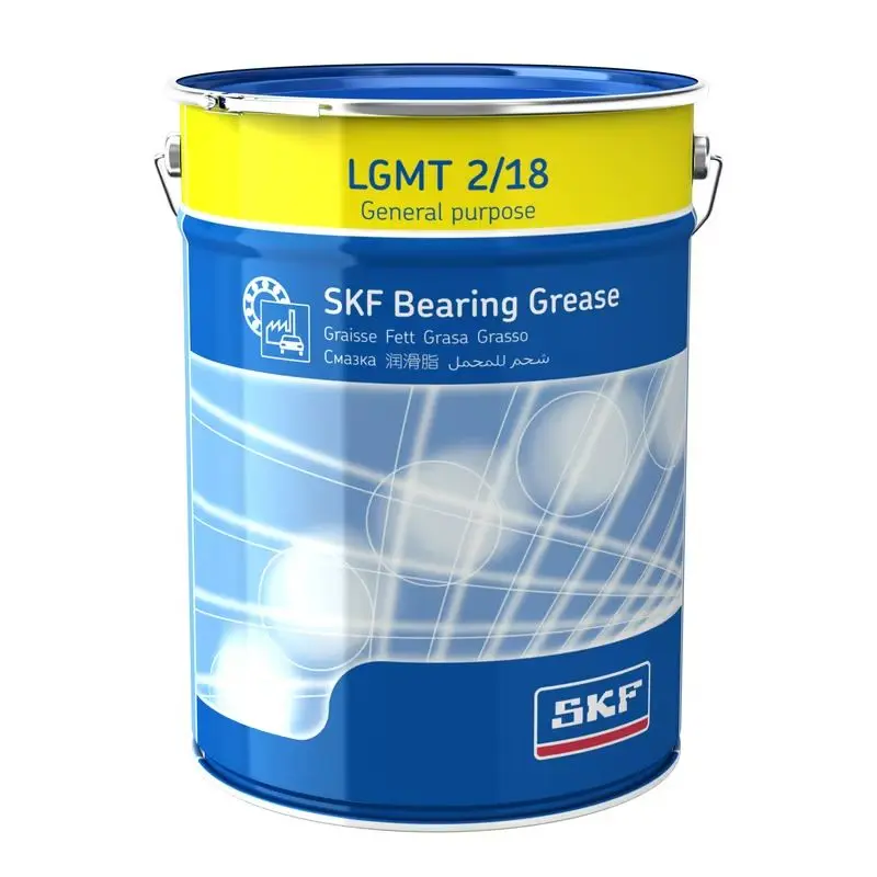 Produktfoto 1 von SKF SKF LGMT 2 Lithiumkomplexseife Fett Braun, Rot -30 °C bis 120 °C, Eimer 18 kg