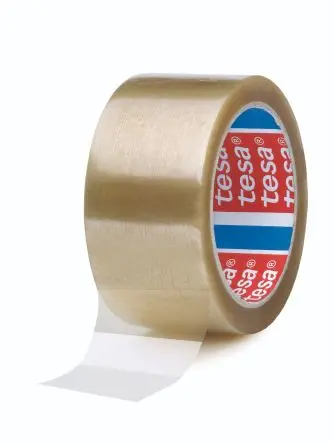 Produktfoto 1 von Tesa 4089 Karton-Verschlussklebeband, Polypropylen, Klar, Stärke 46 mm, 50mm x 1000 m