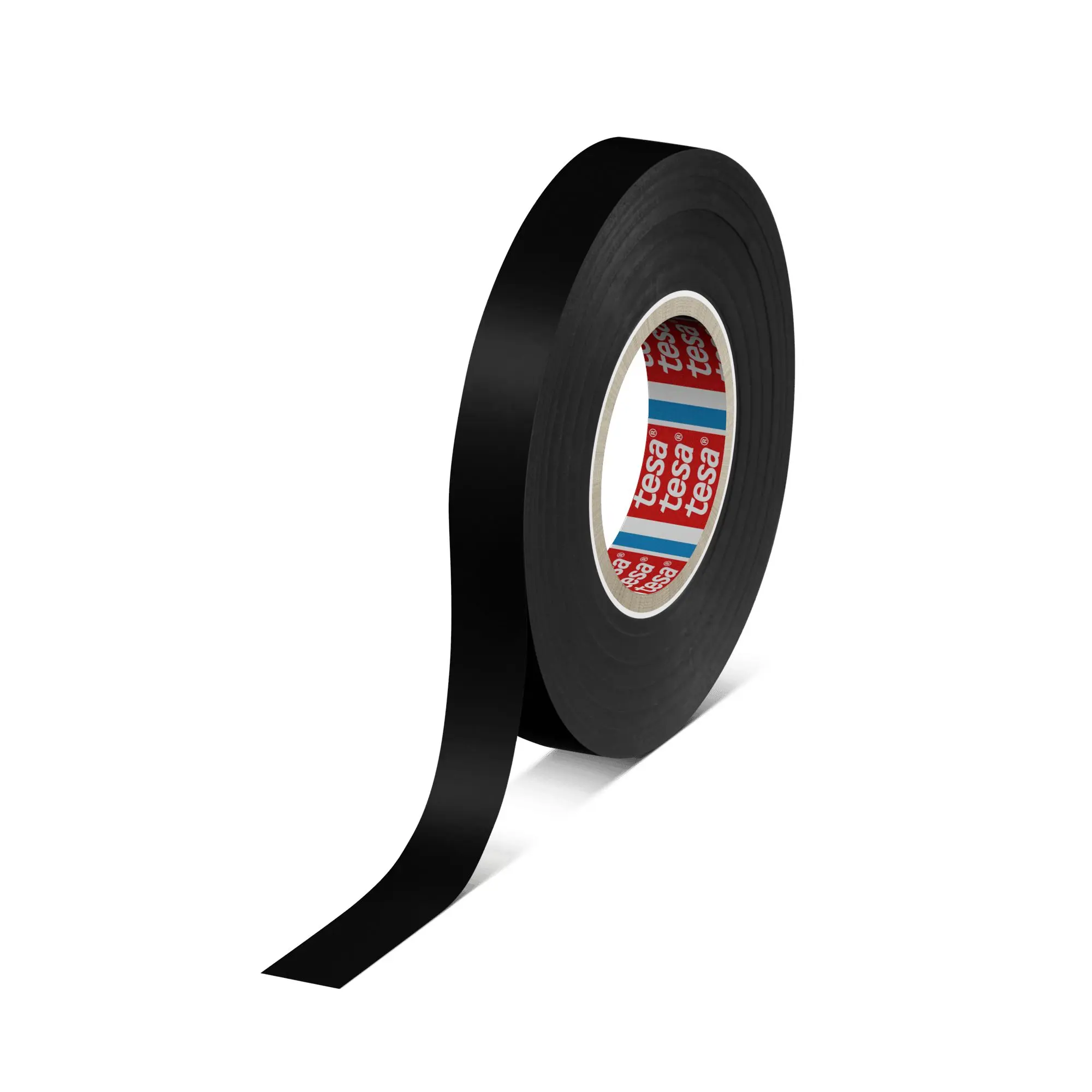 Produktfoto 1 von Tesa Tesa 4163 Polyvinylchlorid Hochwertiges weiches PVC-Mehrzweckband, Stärke 126 μm Acryl-Kleber 15 mm x 33 m