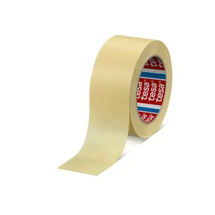 Produktfoto 1 von Tesa 04323-00044-01 Tesa Professional 4323 Krepppapier Papier-Abdeckband Hellcreme, Stärke 125 μm Naturgummi-Kleber 50mm