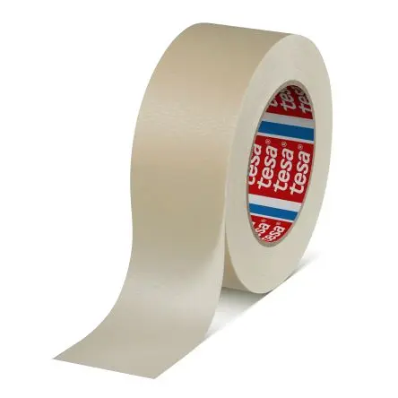 Produktfoto 1 von Tesa 04330-00025-00 Tesa 4330 Krepppapier Papierabdeckband, Stärke 175 μm Naturgummi-Kleber 50mm x 50 m