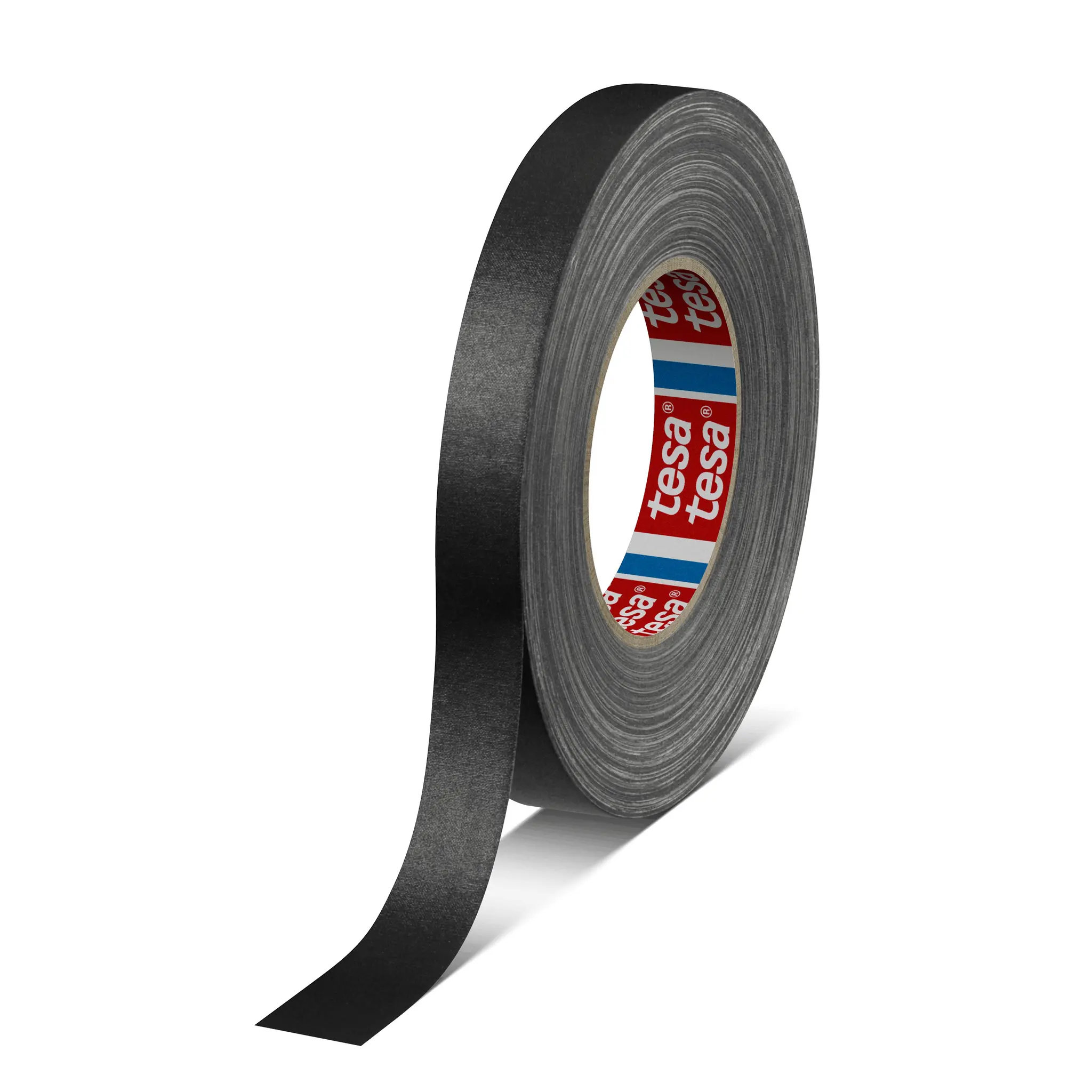 Produktfoto 1 von Tesa Tesa 4661 4661 Tesa 4661, Acrylbeschichtetes Tuch Schwarz, 0.3 mm x 19 mm x 50 m