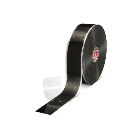 Produktfoto 1 von Tesa 4600 Silikon Klebeband, selbstverschweissend, Schwarz, Stärke 0.5 mm, 50mm x 10 m