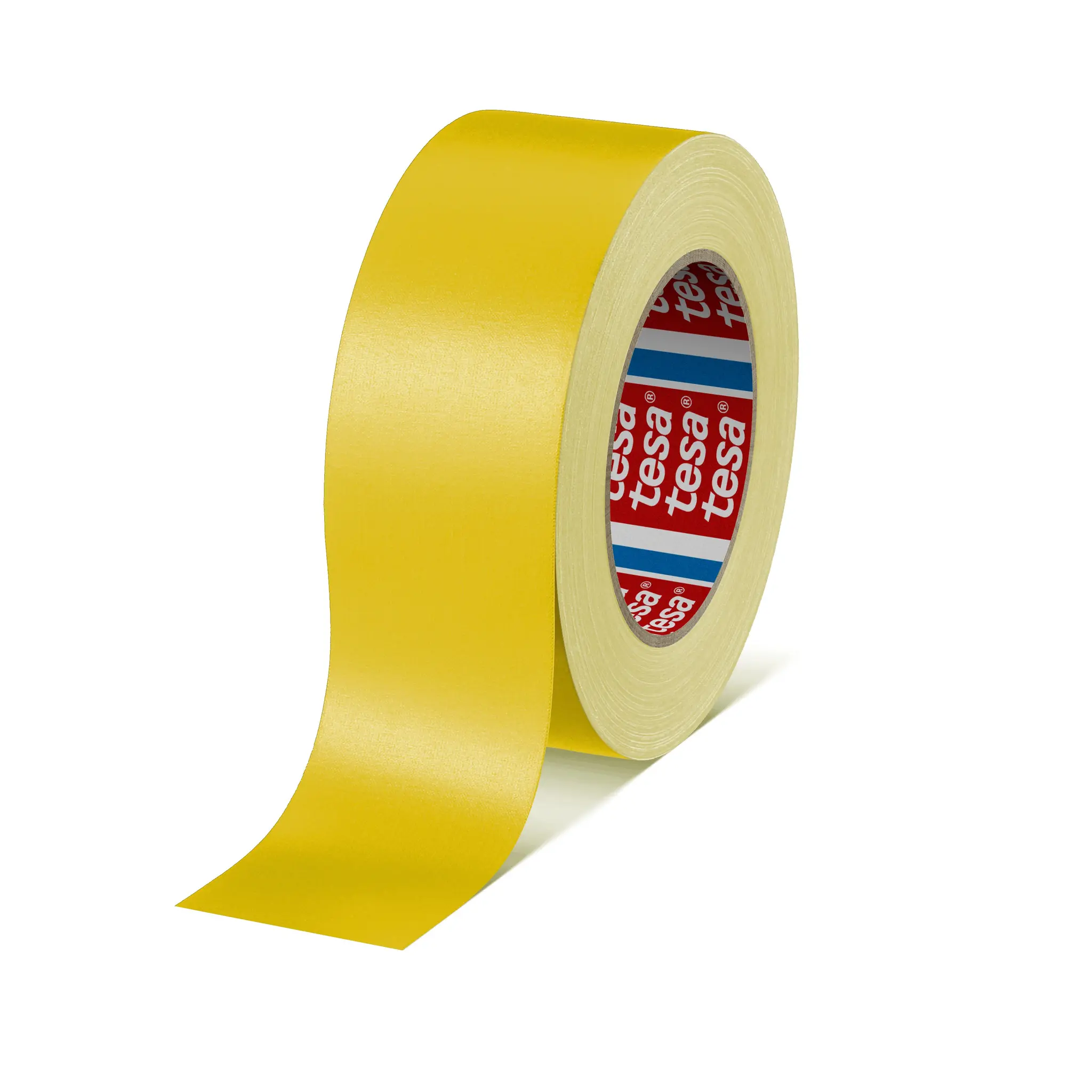 Produktfoto 1 von Tesa Tesa 4651 4651 Tesa 4651, Acrylbeschichtetes Tuch Gelb, 0.31 mm x 50 mm x 25 m