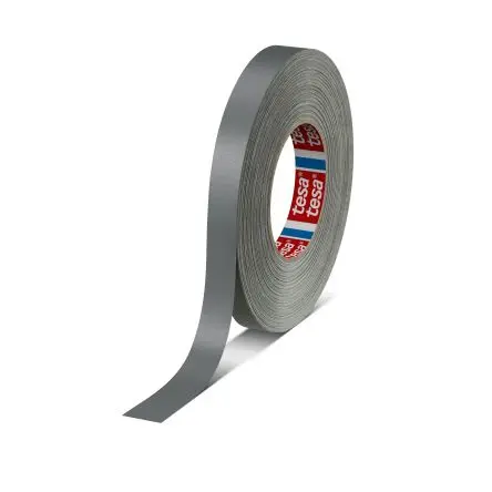 Produktfoto 1 von Tesa Tesa 4651 4651 Hochwertiges, mit Acryl beschichtetes, farbiges Gewebeband, Acrylbeschichtetes Tuch Grau, 0.31 mm x