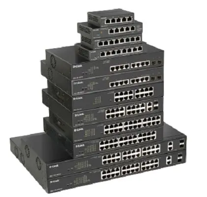Produktfoto 1 von D-Link 24-Port Gigabit Smart Managed PoE Switch Gigabit-Switch 24-Port Smart Power Over Ethernet