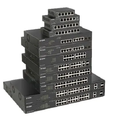 Produktfoto 1 von D-Link 24-Port Gigabit Smart Managed Switch Gigabit-Switch 24-Port Smart Power Over Ethernet