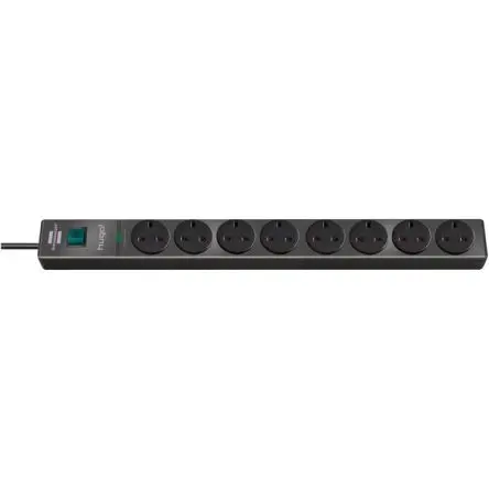 Produktfoto 1 von brennenstuhl Verlängerungskabel, 3 m, 8-fach, Typ G – Britisch IP65, IP67, IP69K 30V Aufrollautomatik