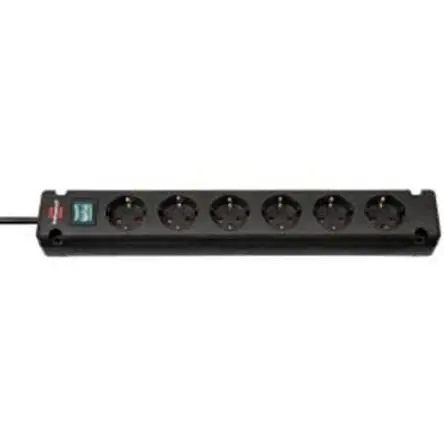 Produktfoto 1 von brennenstuhl Verlängerungskabel, 3 m, 6-fach, Typ F IP67, IP69K, IP65 30V Aufrollautomatik