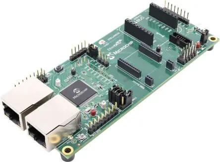 Produktfoto 1 von Microchip Cortex M4F Evaluierungsplatine, EVB-LAN9255 EtherCAT-Gerätesteuerung, für LAN9255