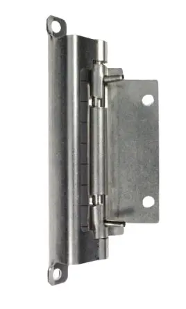 Produktfoto 1 von Steinbach & Vollman Edelstahl Scharnier Scharnier Selbstschließend, 1.5 mm x 47.5mm x 126 mm