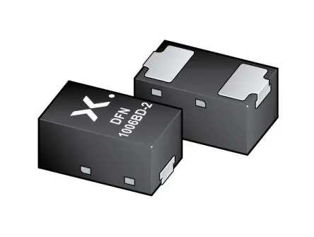 Produktfoto 1 von Nexperia BAS70LS-Q Oberfläche Schottky Schottky-Diode Einfach, 70 V / 70 mA DFN1006BD-2
