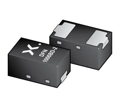 Produktfoto 1 von Nexperia BAT54LS-Q Oberfläche Schottky Schottky-Diode Einfach, 30 V / 200 mA DFN1006BD-2