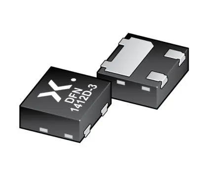 Produktfoto 1 von Nexperia BAT54QC-Q Oberfläche Schottky Schottky-Diode Einfach, 30 V / 200 mA DFN1412D-3