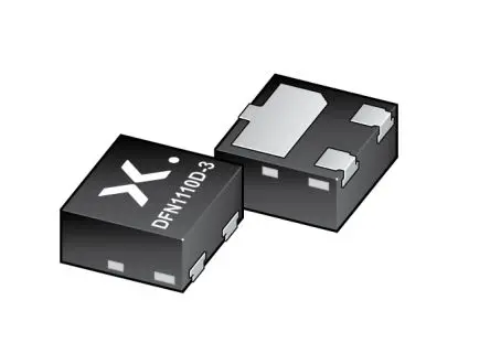 Produktfoto 1 von Nexperia Oberfläche Bipolarer Transistor PnP -45 V / -500 mA, DFN1110D-3 3-Pin