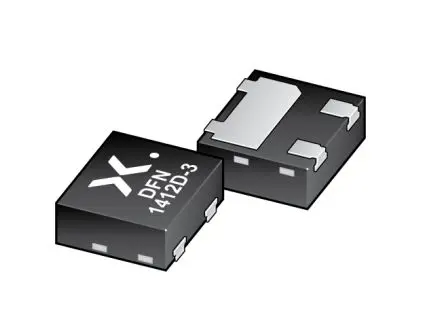 Produktfoto 1 von Nexperia Oberfläche Bipolarer Transistor PnP -45 V / -500 mA, DFN1412D-3 3-Pin