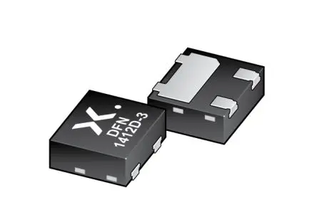 Produktfoto 1 von Nexperia Oberfläche Bipolarer Transistor PnP -45 V / -500 mA, DFN1412D-3 3-Pin