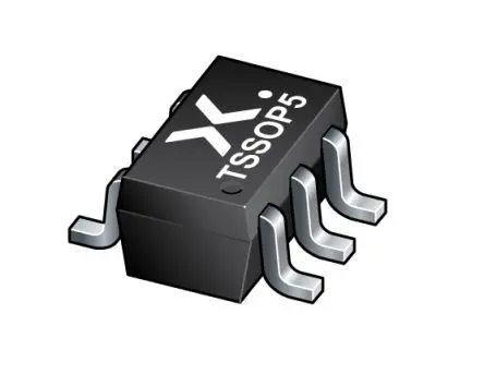 Produktfoto 1 von Nexperia Logikgatter, UND, AUP, 4 mA, 5-Pin, TSSOP-5, 2 Schmitt-Trigger-Eingang