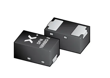 Produktfoto 1 von Nexperia Zenerdiode Einfach 1 Element/Chip Oberfläche 22 V 2 % / 365 mW max, DFN1006BD-2 2-Pin