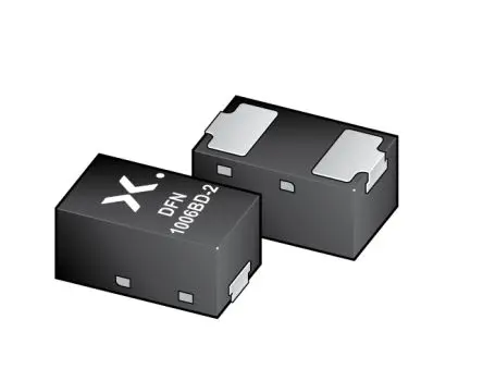 Produktfoto 1 von Nexperia Zenerdiode Einfach 1 Element/Chip Oberfläche 33 V 2 % / 365 mW max, DFN1006BD-2 2-Pin