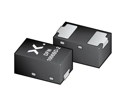 Produktfoto 1 von Nexperia Zenerdiode Einfach 1 Element/Chip Oberfläche 36 V 2 % / 365 mW max, DFN1006BD-2 2-Pin