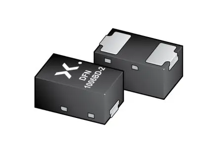 Produktfoto 1 von Nexperia Zenerdiode Einfach 1 Element/Chip Oberfläche 47 V 2 % / 365 mW max, DFN1006BD-2 2-Pin