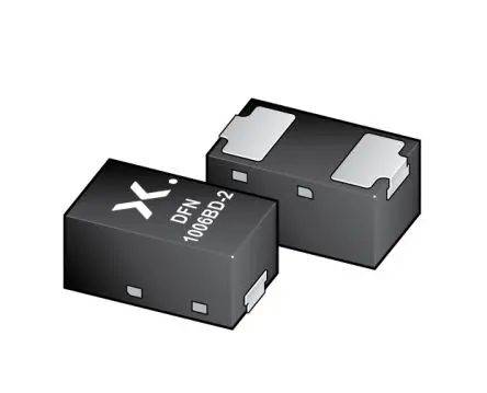 Produktfoto 1 von Nexperia Zenerdiode Einfach 1 Element/Chip Oberfläche 51 V 2 % / 365 mW max, DFN1006BD-2 2-Pin