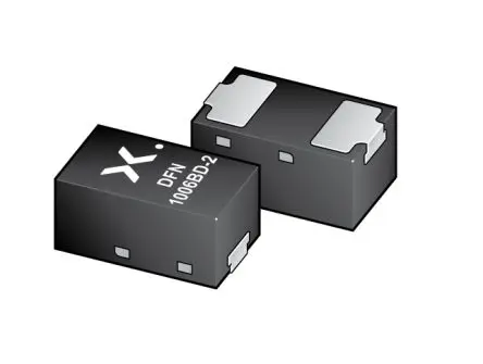 Produktfoto 1 von Nexperia Zenerdiode Einfach 1 Element/Chip Oberfläche 8.2 V 2 % / 365 mW max, DFN1006BD-2 2-Pin