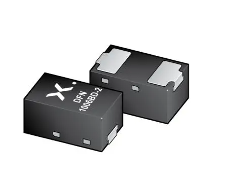 Produktfoto 1 von Nexperia Zenerdiode Einfach 1 Element/Chip Oberfläche 12 V 2 % / 365 mW max, DFN1006BD-2 2-Pin