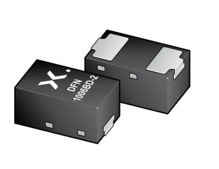 Produktfoto 1 von Nexperia Zenerdiode Einfach 1 Element/Chip Oberfläche 13 V 2 % / 365 mW max, DFN1006BD-2 2-Pin