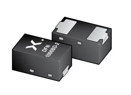 Produktfoto 1 von Nexperia Zenerdiode Einfach 1 Element/Chip Oberfläche 15 V 2 % / 365 mW max, DFN1006BD-2 2-Pin