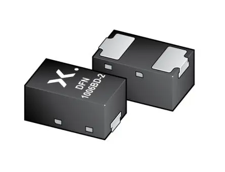 Produktfoto 1 von Nexperia Zenerdiode Einfach 1 Element/Chip Oberfläche 16 V 2 % / 365 mW max, DFN1006BD-2 2-Pin